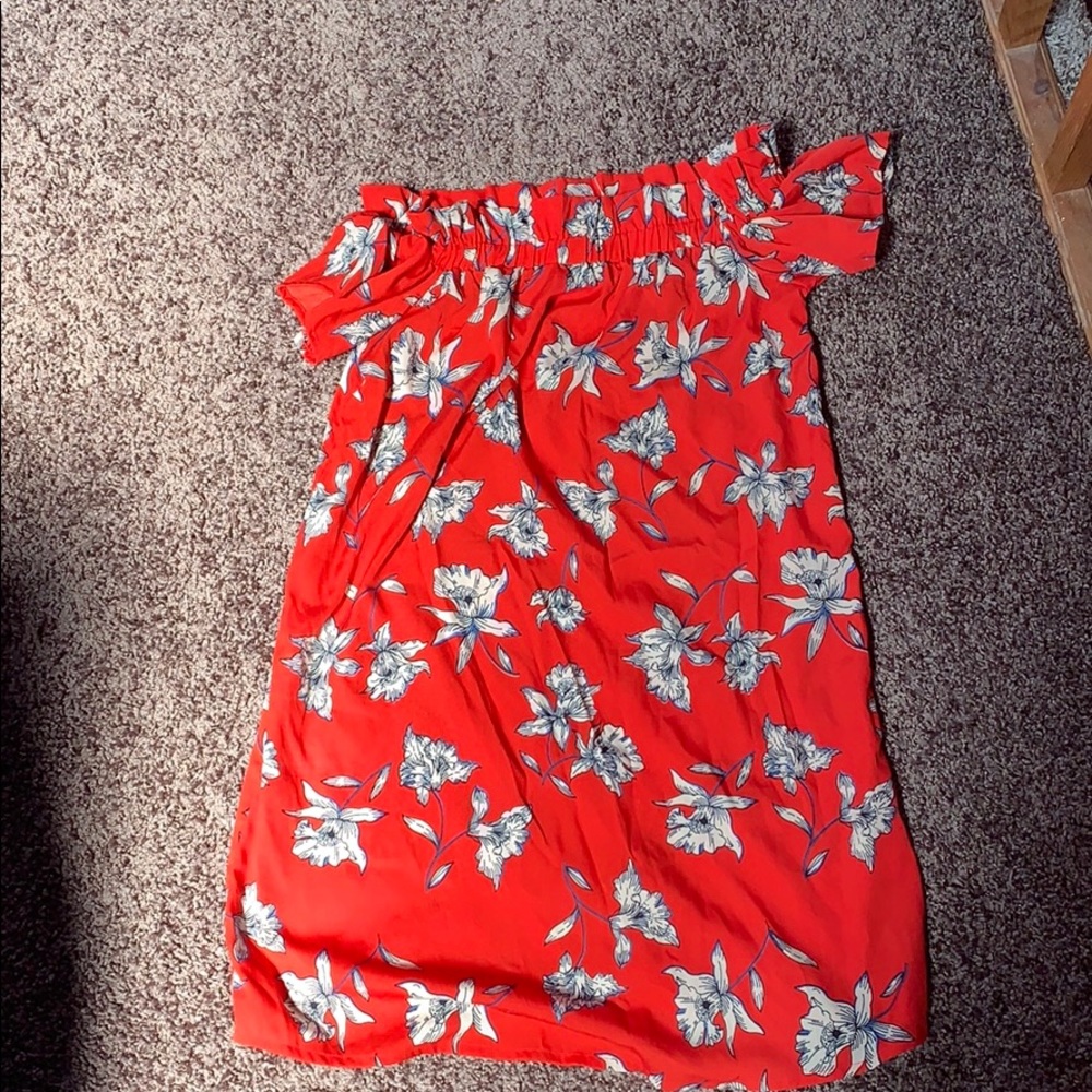 Off the shoulder dress